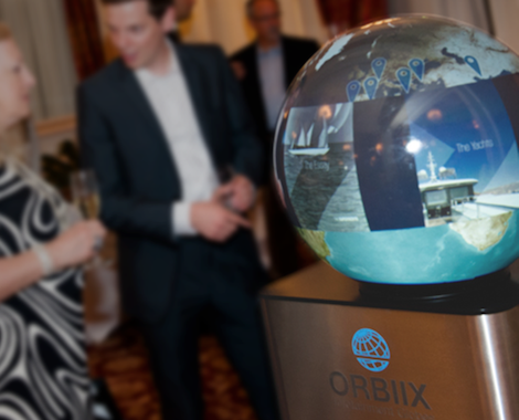 Image for article 360° display globe ORBIIX launched by Oculus Technologies
